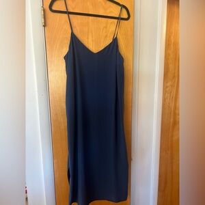 Madewell Navy Midi Dress